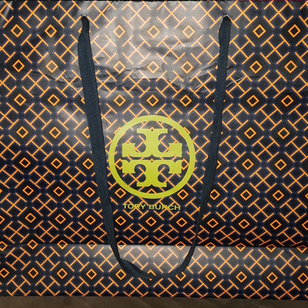 Authentic large Tory Burch shopping bag